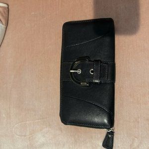 Coach Black Leather Wallet